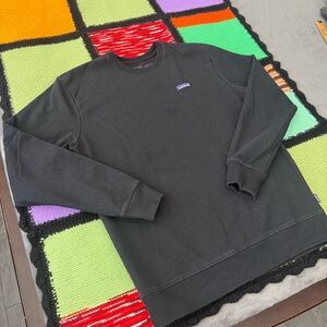 Patagonia Crewneck Sweater Uprisal Crew Black mens Large